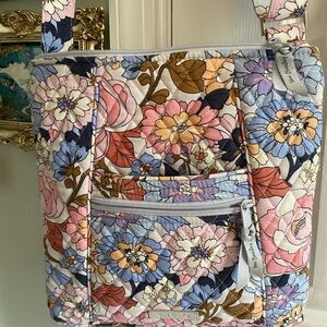 Vera Bradley Aloha Blooms Crossbody Hipster Floral Quilted Purse Bag
